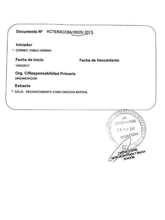 Reconocimiento Oficial